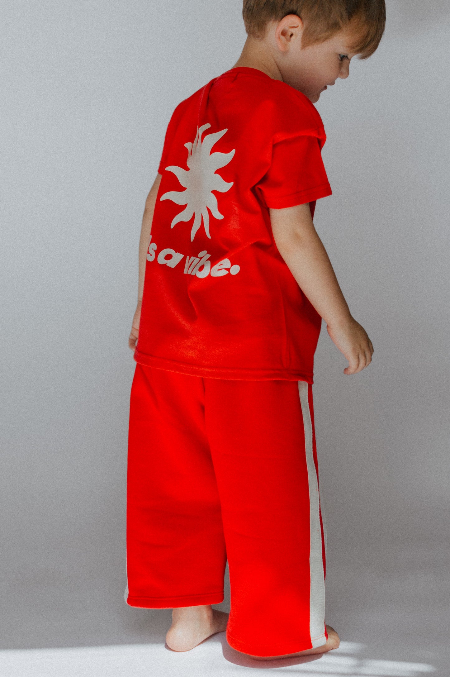 RACER PANTS - RED