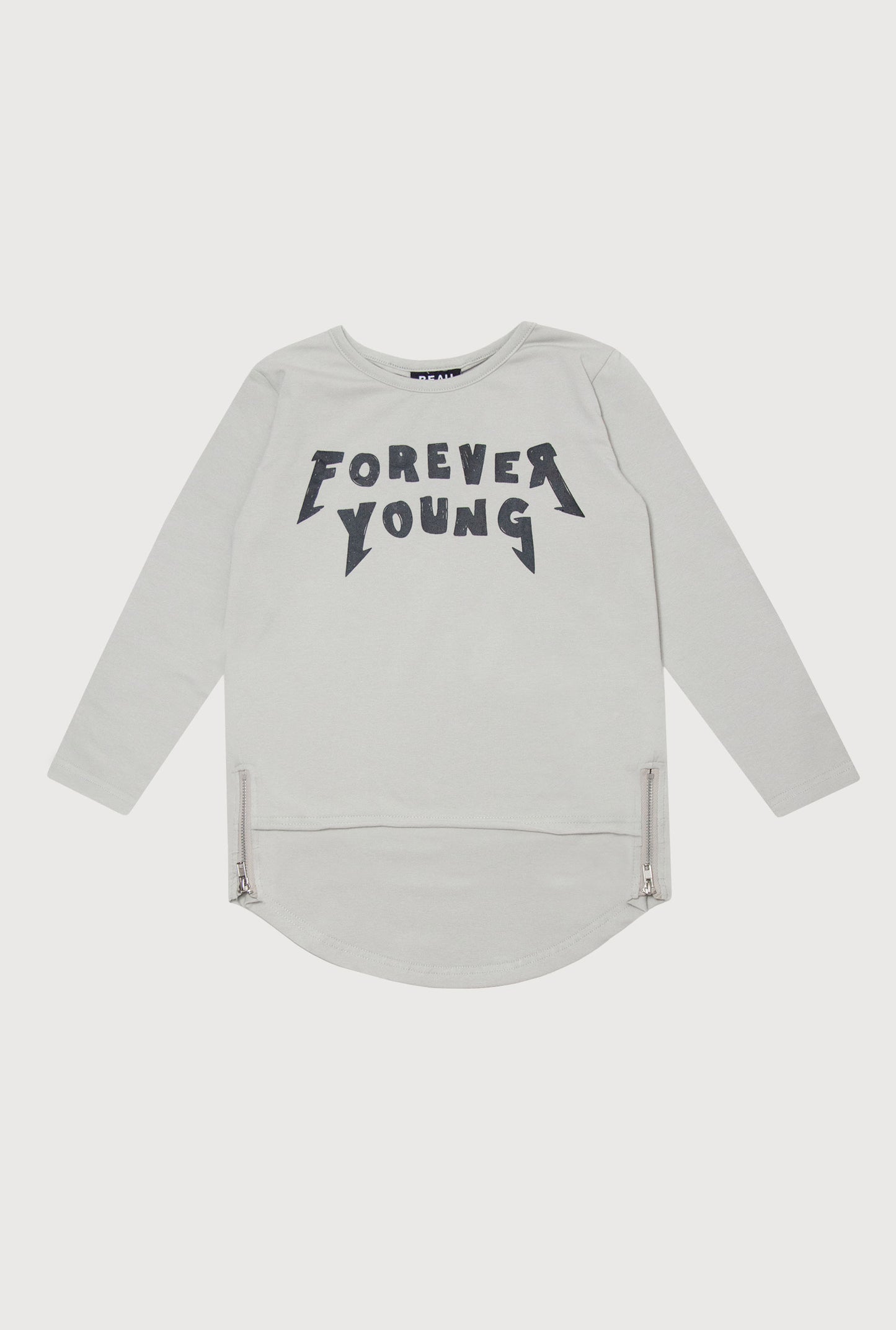 FOREVER YOUNG TEE - GREY