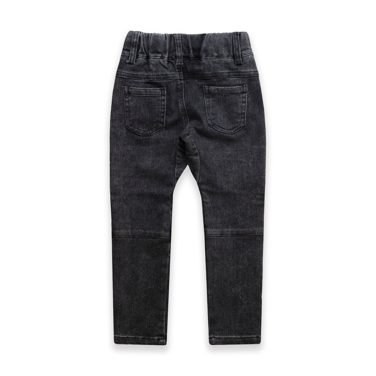 BIKER JEANS - ACID BLACK