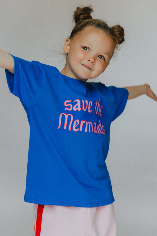 MERMAIDS TEE - BLUE