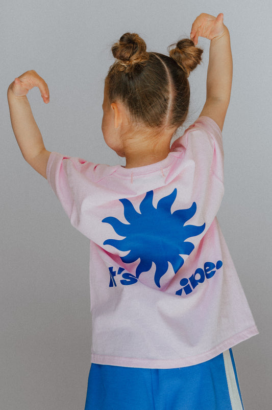 ITS A VIBE TEE - PINK