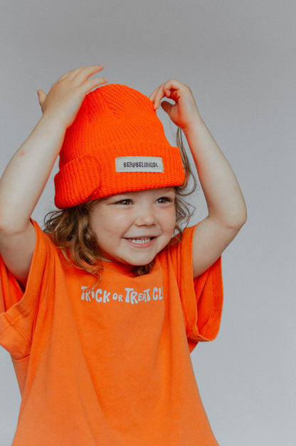 KNIT BEANIE HAT