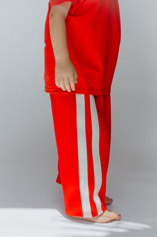 RACER PANTS - RED