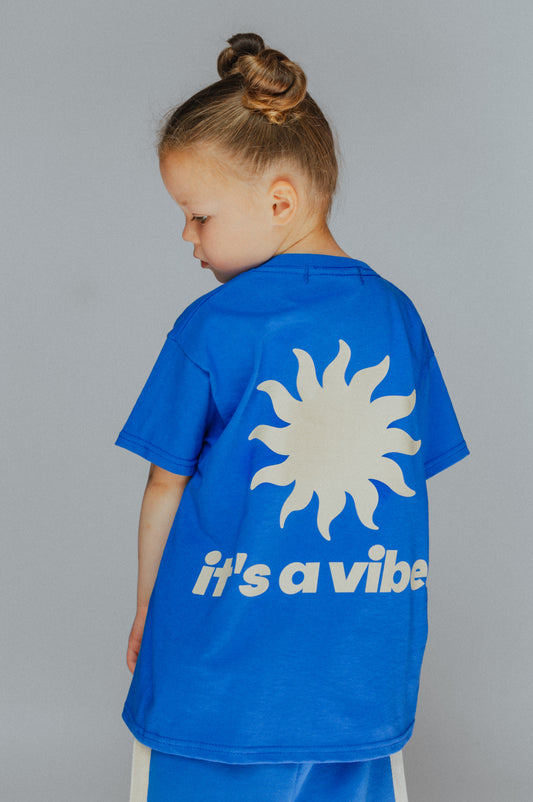 ITS A VIBE TEE - BLUE