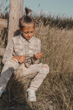 Load image into Gallery viewer, BIKER JEANS - BEIGE