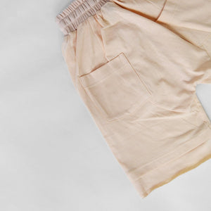 LAYERED SHORTS - NUDE