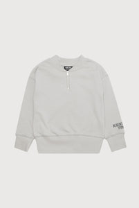 ZIP SWEATSHIRT - GREY