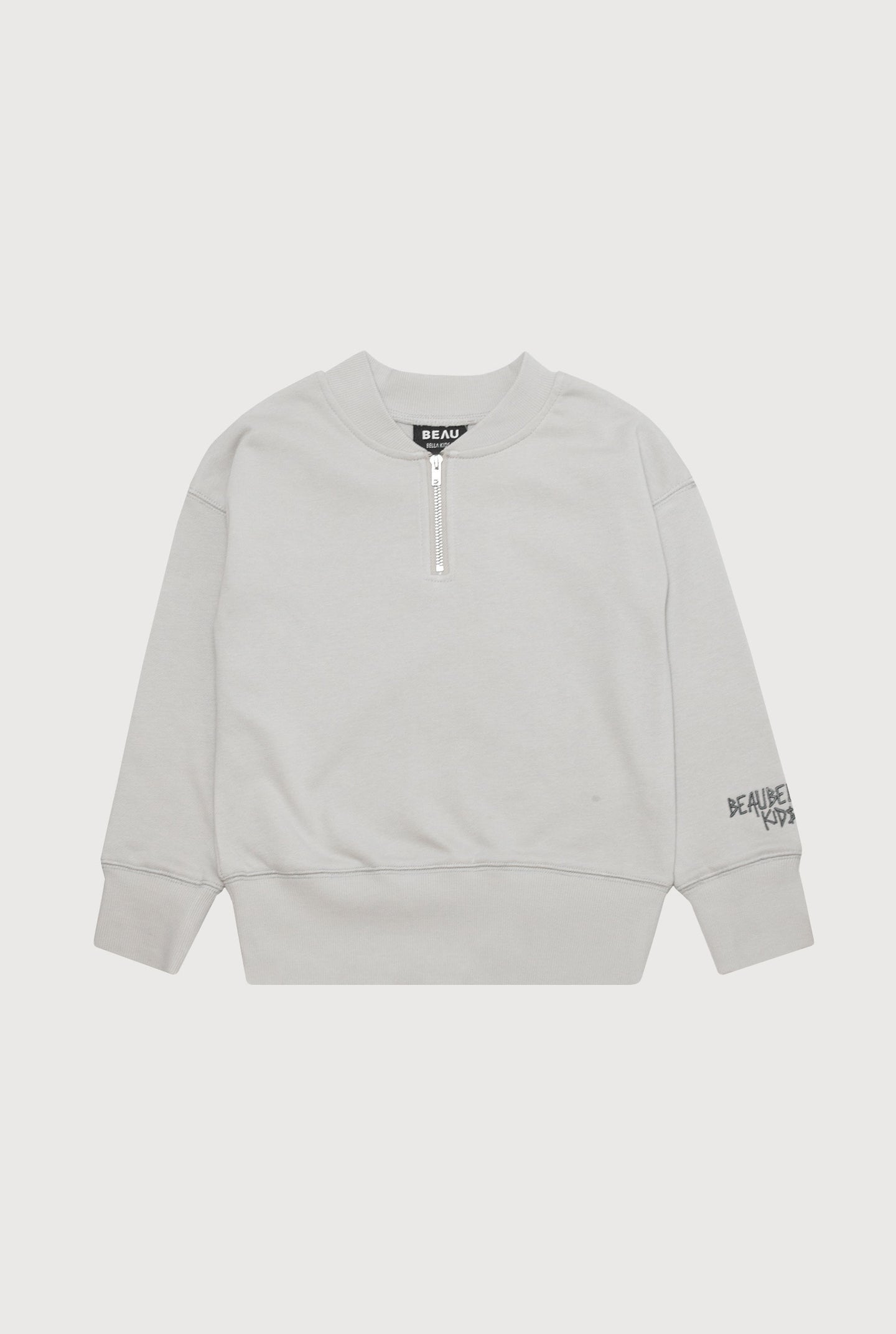 ZIP SWEATSHIRT - GREY