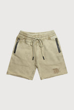 Load image into Gallery viewer, BASICS SHORTS - ACID WASH BEIGE