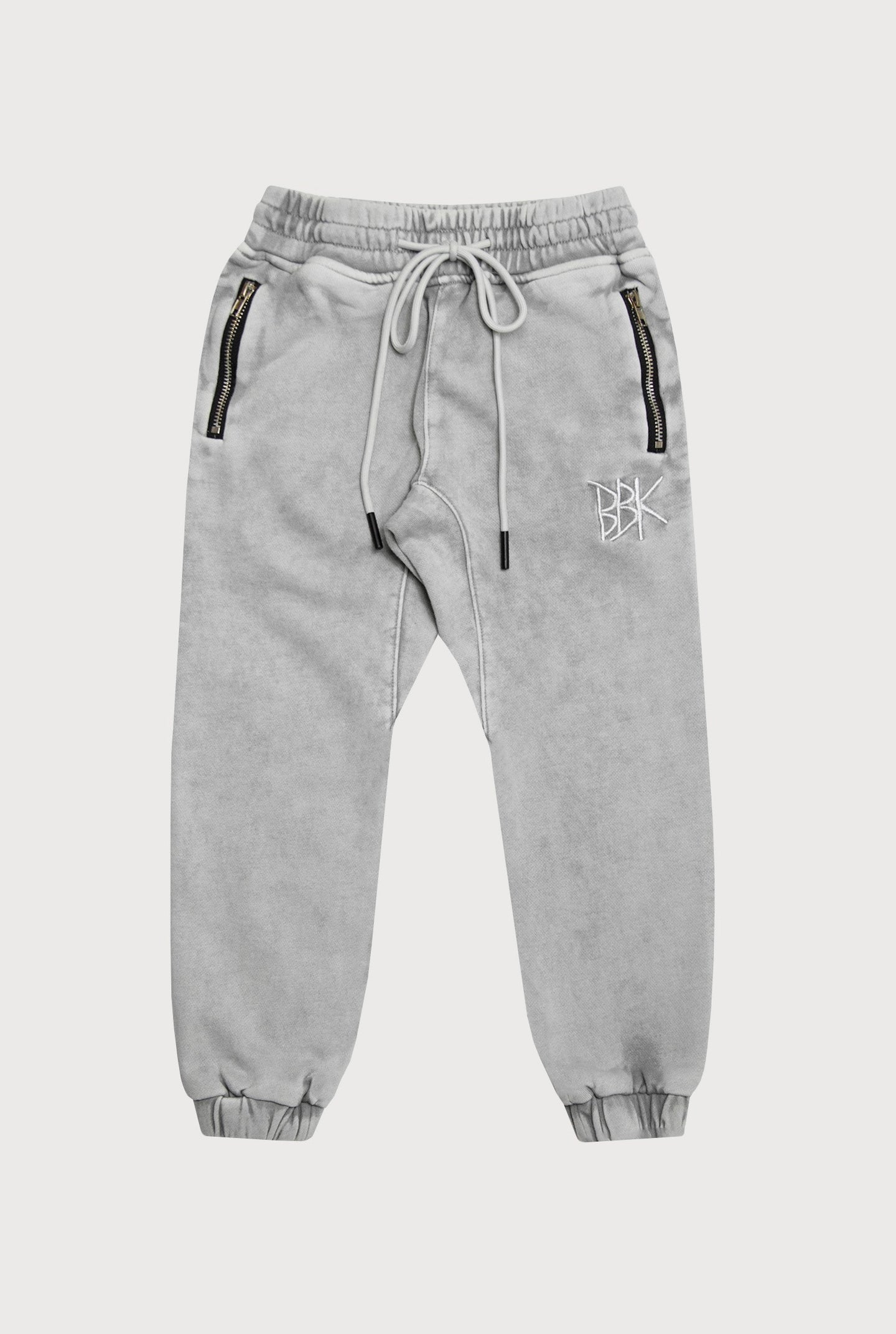 BASICS JOGGER PANTS - ACID WASH GREY