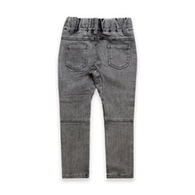 Load image into Gallery viewer, BIKER JEANS - ACID GREY