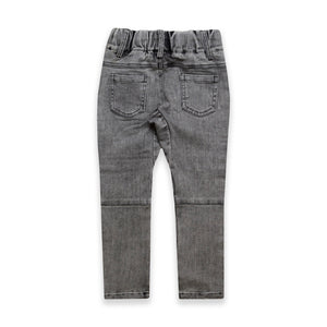 BIKER JEANS - ACID GREY