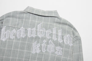 ZIP PLAID SHACKET
