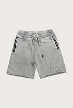 Load image into Gallery viewer, BASICS SHORTS - ACID WASH GREY