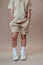 Load image into Gallery viewer, BASICS SHORTS - ACID WASH BEIGE