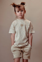 Load image into Gallery viewer, BASICS TEE - ACID WASH BEIGE