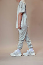 Load image into Gallery viewer, BASICS JOGGER PANTS - ACID WASH GREY