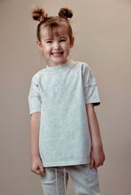 Load image into Gallery viewer, BASICS TEE - ACID WASH GREY