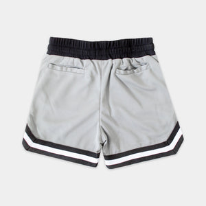 MESH BALLER SHORTS - GREY