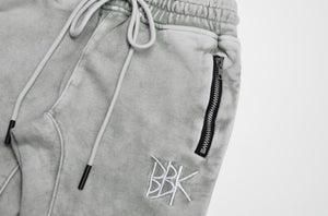 BASICS JOGGER PANTS - ACID WASH GREY