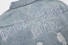 Load image into Gallery viewer, ZIP DENIM SHACKET