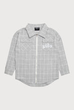 Load image into Gallery viewer, ZIP PLAID SHACKET
