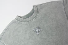 Load image into Gallery viewer, BASICS TEE - ACID WASH GREY